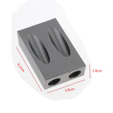 Maxbell 15 Degree Oblique Hole Positioner Woodworking DIY Carpentry Tools 14pcs
