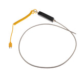 Maxbell K-Type Thermocouple Probe Temperature Sensor Stainless Steel 5x1000 L Handle