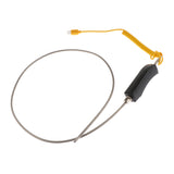 Maxbell K-Type Thermocouple Probe Temperature Sensor Stainless Steel 5x1000 L Handle