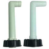 Max 1 Pc 60mm Thread Ton Barrel Connector with 25.5mm/32mm Water Drain Tube DN20