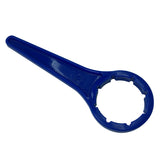 Maxbell Bucket Wrench Plastic Lid Opener Oil Can Bottle Opening Tool Blue_66mm