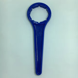 Maxbell Bucket Wrench Plastic Lid Opener Oil Can Bottle Opening Tool Blue_66mm