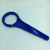 Maxbell Bucket Wrench Plastic Lid Opener Oil Can Bottle Opening Tool Blue_66mm