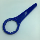 Maxbell Bucket Wrench Plastic Lid Opener Oil Can Bottle Opening Tool Blue_66mm
