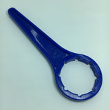 Maxbell Bucket Wrench Plastic Lid Opener Oil Can Bottle Opening Tool Blue_66mm