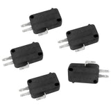 Max 5 Pieces 15A 250VAC V-15 Button SPDT 1NO 1NC Micro Switch Silver Contact