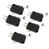 Max 5 Pcs Limit Switch Micro Switch Lever Roller Normally Open Microswitch Long