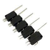 Max 5 Pieces 15A 250VAC V-15 Button SPDT 1NO 1NC Micro Switch with Lever