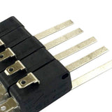 Max 5 Pieces 15A 250VAC V-15 Button SPDT 1NO 1NC Micro Switch with Lever