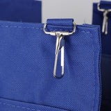 Maxbell Housekeeping Cart Trash Caddy Hotel Rooms Cleaning Tool,4/6 Pockets 4-Blue