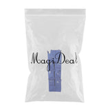 Maxbell Housekeeping Cart Trash Caddy Hotel Rooms Cleaning Tool,4/6 Pockets 6-Blue