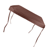 Maxbell Housekeeping Cart Bag Cover Janitorial Cart Cleaning Replacement Tool Brown