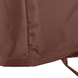 Maxbell Housekeeping Cart Bag Cover Janitorial Cart Cleaning Replacement Tool Brown