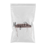 Maxbell Housekeeping Cart Bag Cover Janitorial Cart Cleaning Replacement Tool Brown