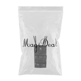 Maxbell 8-Pocket Cleaning Trolley Oxford Cloth Waterproof Trash Can Caddy Black