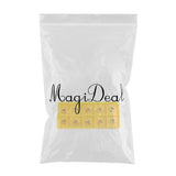 Maxbell 10pcs 1/4'' 11ER A60 Carbide Insert Blade for CNC Lathe Cutting Turning Tool
