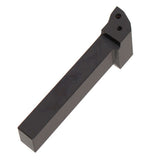Max 2pcs CNC Metal Lathe Turning Tools Holder Bit Set with Carbide Inserts
