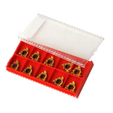 Maxbell 10PCS 16ER AG60 Lathe Threading Turning Tool Holder CNC