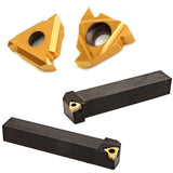 Maxbell 10PCS 16ER AG60 Lathe Threading Turning Tool Holder CNC