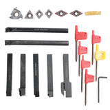 Maxbell 7 Set CNC Lathe Turning Tool Holder Boring Bar + Carbide Insert + Wrench Kit