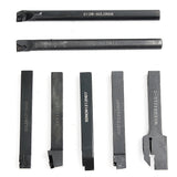 Maxbell 7 Set CNC Lathe Turning Tool Holder Boring Bar + Carbide Insert + Wrench Kit