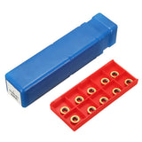 Maxbell SRAPR1616H10 Face Milling Lathe Tool Holder &10Pcs RPMT10T3MO Carbide Insert