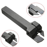 Maxbell 10Pcs MGMN200 Inserts MGEHR1212-2 Lathe Cutter Grooving Tool Holder L Wrench