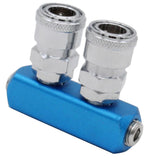 Max 1/4 Air Hose Compressor Connector Adapter Fitting Quick Connection SML-2
