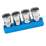 Max 1/4 Air Hose Compressor Connector Adapter Fitting Quick Connection SML-4