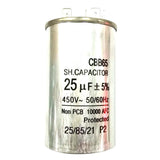 Max 1 Pc 450V25UF Motor Run Capacitor Home Air Conditioner Start Capacitor CBB65