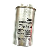 Max 1 Pc 450V25UF Motor Run Capacitor Home Air Conditioner Start Capacitor CBB65