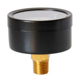 Max Metal Axial Pressure Gauge for Oil Air Water TS-Y50Z-60psi Male Thread