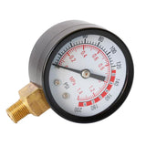 Max 1 Pc Radial Pressure Gauge for Air Oil Water 0-1.4mpa 0-200psi TS-Y50-1.4mpa