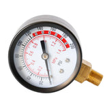 Max 1 Pc Radial Pressure Gauge for Air Oil Water 0-1.4mpa 0-200psi TS-Y50-1.4mpa