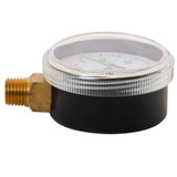 Max Metal Radial Pressure Gauge for Oil Air Water TS-Y50-600psi Male Thread