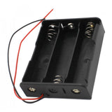 Max 11.1v 3x 18650 Lithium Battery Sockets with Protective Plate Battery Holder