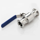 Max Multi-use 304 Stainless Steel Sanitary Ball Valve Tri Clamp 25mm