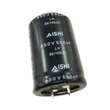 Max Aluminum Electrolysis Capacitor 450V680UF Switching Power Filter Capacitor