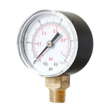 Max Radial Pressure Gauge for Oil Air Water TS-Y504-15psi 1/4BSPT