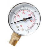 Max Radial Pressure Gauge for Oil Air Water TS-Y504-15psi 1/4BSPT