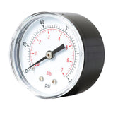 Max Metal Radial Pressure Gauge for Oil Air Water TS-Y50Z8 Tool 0-100psi 0-7bar