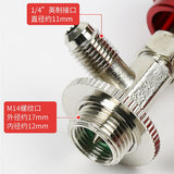 Max Refrigerant Bottle Opener Refrigerant Can Tap Valve Fluorine Red for R134A