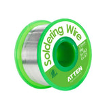 Max Maxb Sn99.3 Cu0.7 Soldering Wire Rosin Core Solder Flux Welding Wire Reel, Silver