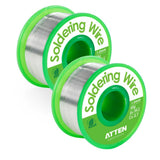 Max Maxb Sn99.3 Cu0.7 Soldering Wire Rosin Core Solder Flux Welding Wire Reel, Silver