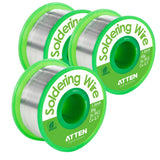 Max Maxb Sn99.3 Cu0.7 Soldering Wire Rosin Core Solder Flux Welding Wire Reel, Silver
