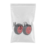 Max Red 85MM Rubber Car Wheel Tire Intelligent Tracking Car Robot Accessories