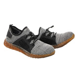 Max Mens Steel Toe Safety Shoes Work Boots Sports Hiking Shoes Gray 13