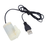 Max USB Pump 1.5-2 L/Min Submersible Water Pumping Aquarium Fish Fountain Garden