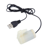 Max USB Pump 1.5-2 L/Min Submersible Water Pumping Aquarium Fish Fountain Garden