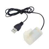 Max USB Pump 1.5-2 L/Min Submersible Water Pumping Aquarium Fish Fountain Garden